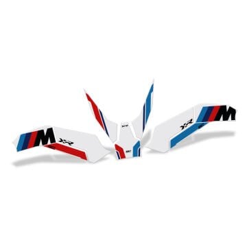 GP Kompozit BMW S 1000 XR 2020-2024 Uyumlu Tank Pad Seti Beyaz