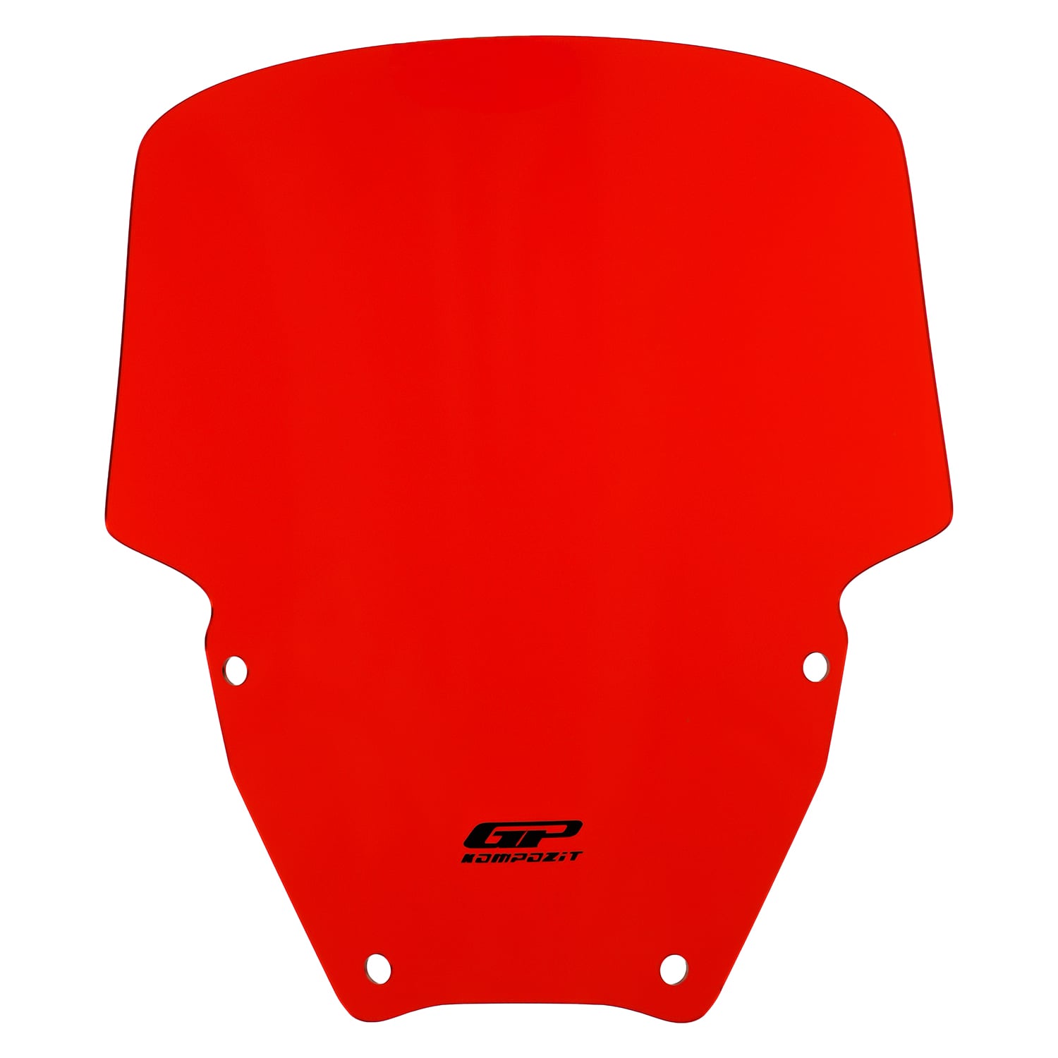 GP Kompozit Honda Forza 250 2021-2026 Uyumlu Spor Ön Cam Kırmızı