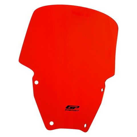 GP Kompozit Honda Forza 250 2021-2026 Uyumlu Spor Ön Cam Kırmızı