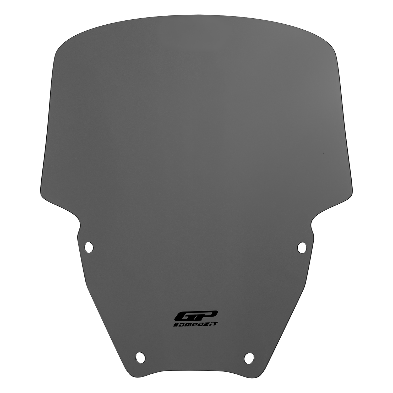 GP Kompozit Honda Forza 250 2021-2026 Uyumlu Spor Ön Cam Gri