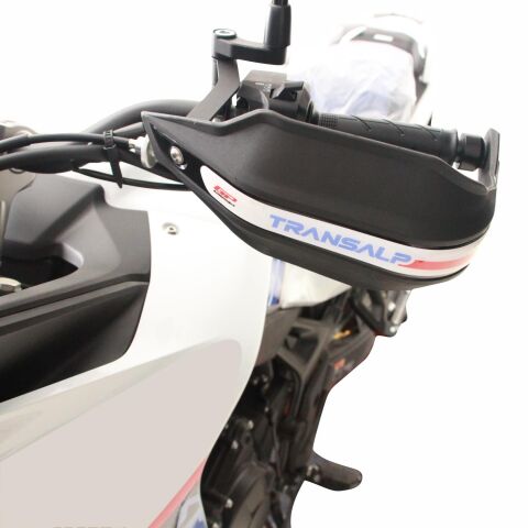 GP Kompozit Honda XL750L Transalp 2023-2025 Uyumlu Plastik Elcik Koruma Siyah