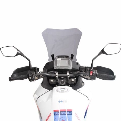 GP Kompozit Honda XL750L Transalp 2023-2025 Uyumlu Plastik Elcik Koruma Siyah