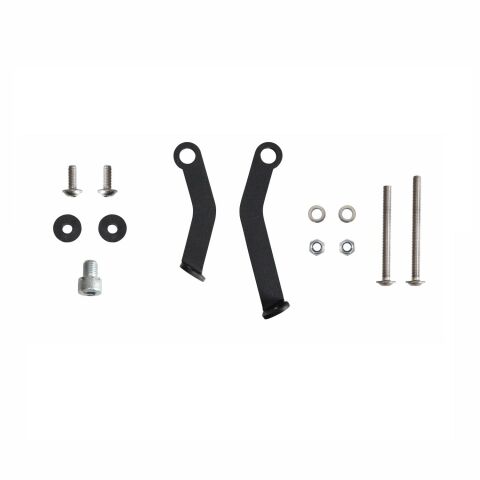 GP Kompozit Honda XL750L Transalp 2023-2025 Uyumlu Plastik Elcik Koruma Siyah