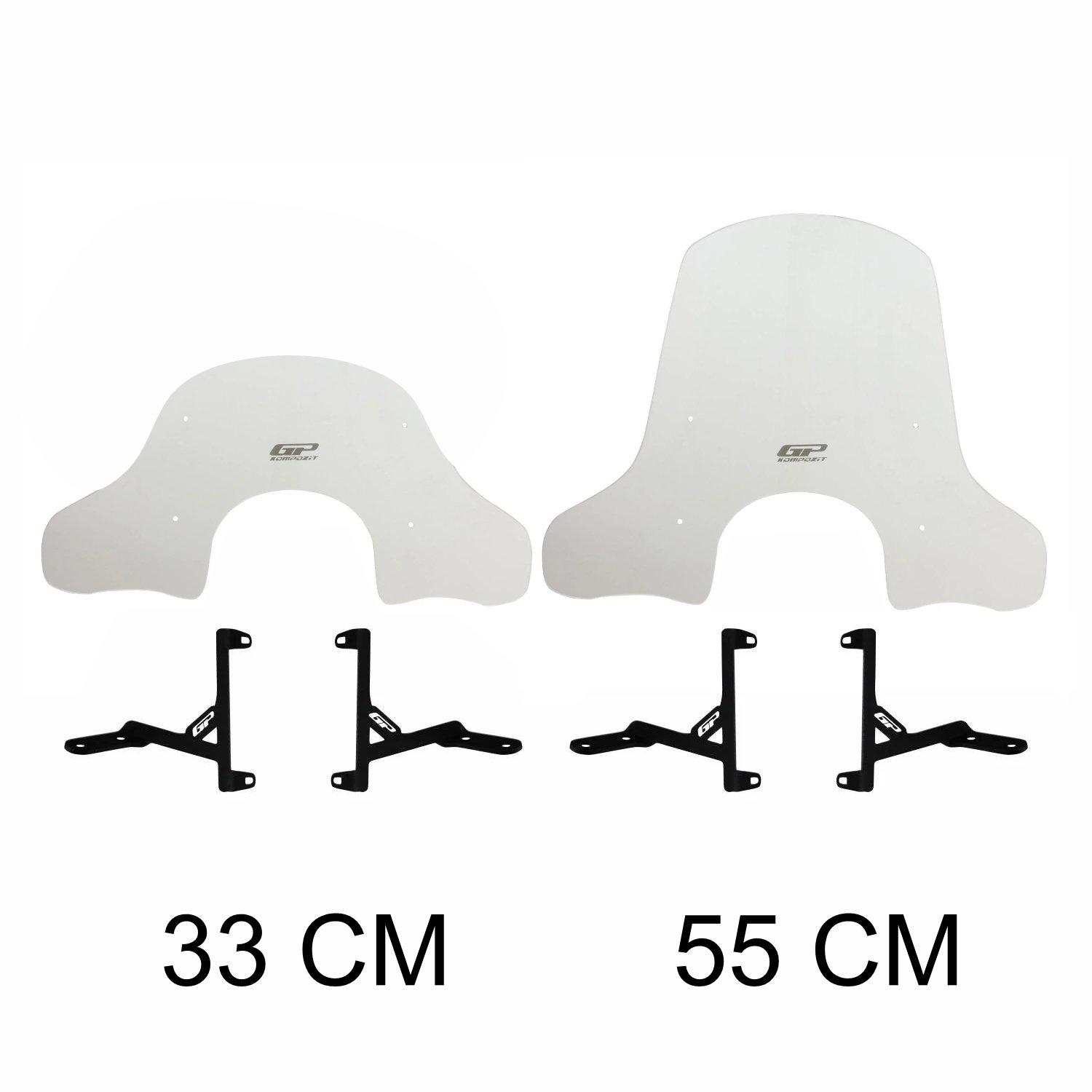 GP Kompozit Arora Cappucino 50 / 125 2019-2024 Uyumlu Ön Cam Şeffaf