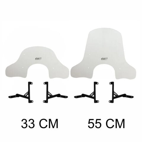 GP Kompozit Arora Cappucino 50 / 125 2019-2024 Uyumlu Ön Cam Şeffaf