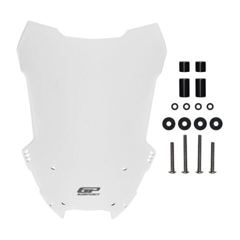 GP Kompozit Yamaha NMAX 125 / 155 2015-2020 Uyumlu Ön Cam Şeffaf