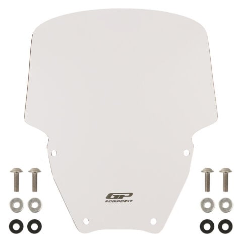 GP Kompozit Honda Forza 250 2021-2026 Uyumlu Spor Ön Cam Şeffaf