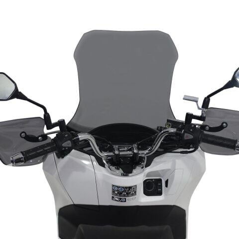 GP Kompozit Honda PCX 125 2021-2024 Uyumlu Ön Cam Füme
