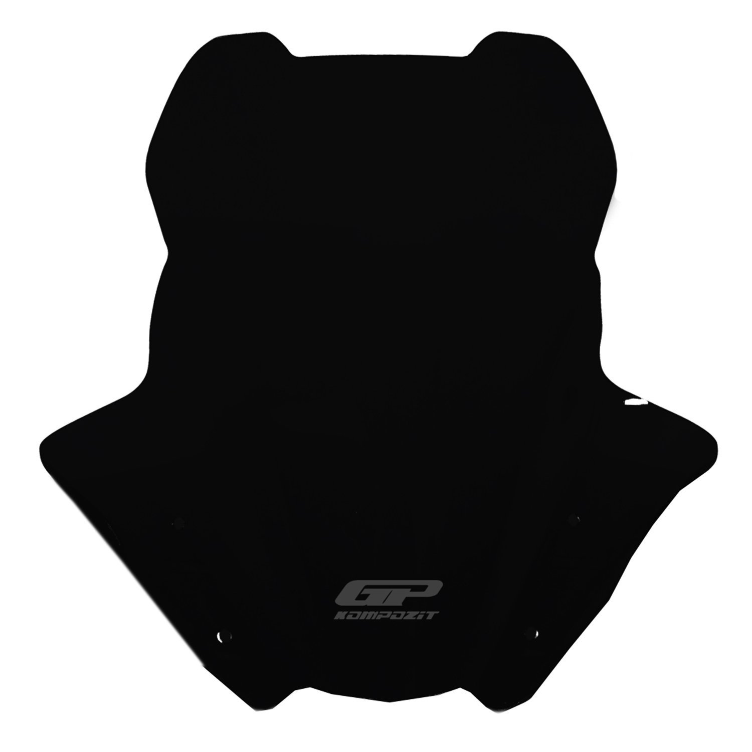 GP Kompozit Yamaha MT-07 2014-2017 Uyumlu Kısa Ön Cam Siyah