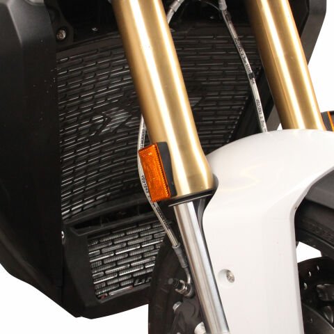 GP Kompozit BMW M 1000 XR 2024-2026 Uyumlu Radyatör Koruma Siyah