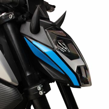 GP Kompozit CF Moto 250 NK 2023-2024 Uyumlu Full Pad Seti Mavi