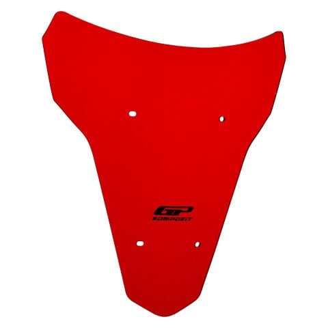 GP Kompozit Yamaha MT-07 Tracer 2020-2024 Uyumlu Ön Cam Kırmızı