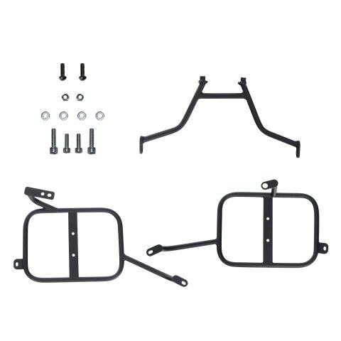 GP Kompozit Yamaha WR 250 R 2011-2016 Uyumlu Yan Çanta Demiri Siyah