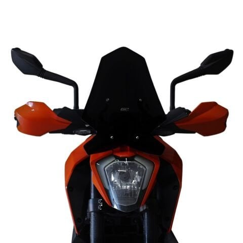 GP Kompozit KTM Duke 250 2017-2023 Uyumlu Ön Cam Siyah