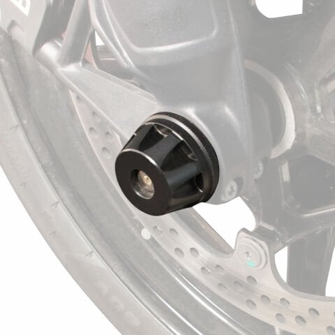 GP Kompozit BMW R 1300 GS 2024 Uyumlu Ön Aks Koruma Takozu Siyah