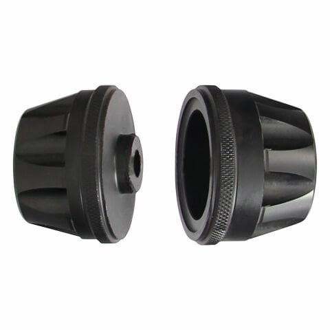 GP Kompozit BMW R 1300 GS 2024 Uyumlu Ön Aks Koruma Takozu Siyah