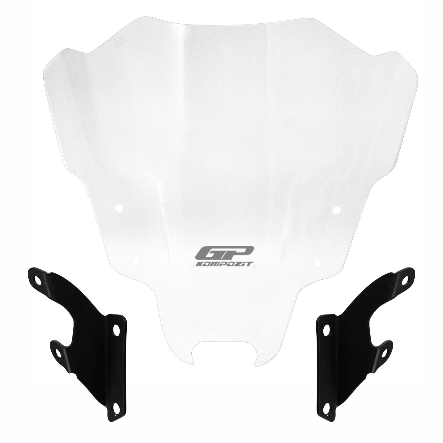 GP Kompozit Yamaha MT-07 2021-2023 Uyumlu Ön Cam Şeffaf