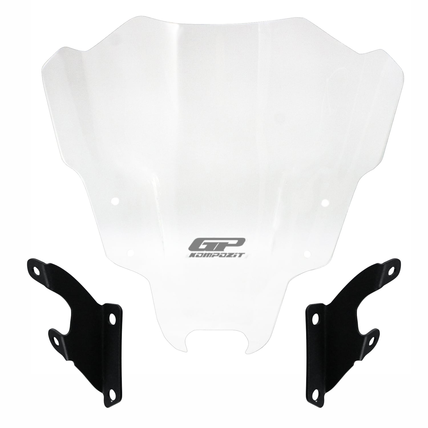 GP Kompozit Yamaha MT-07 2021-2023 Uyumlu Ön Cam Şeffaf