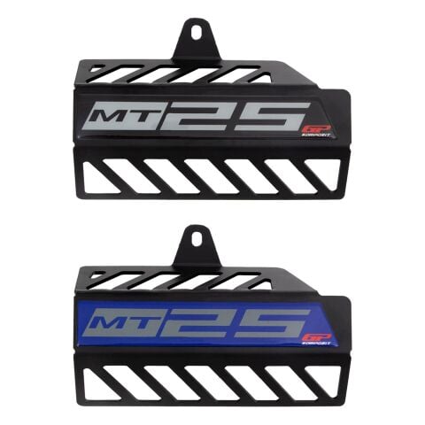 GP Kompozit Yamaha MT-25 2015-2026 Uyumlu Egzoz Koruma Kapağı Siyah