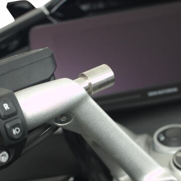 GP Kompozit BMW K 1600 2014-2025 Uyumlu Telefon / Navigasyon Tutucu Gri