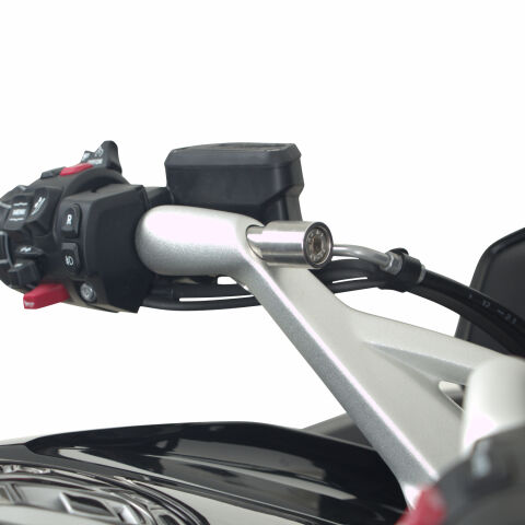 GP Kompozit BMW K 1600 2014-2026 Uyumlu Telefon / Navigasyon Tutucu Gri