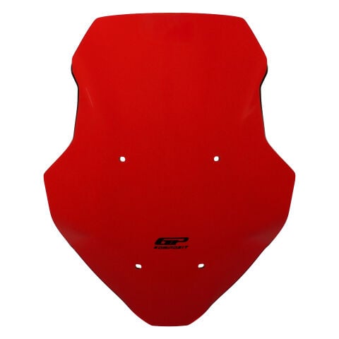 GP Kompozit Honda ADV 350 2023-2026 Uyumlu Ön Cam Kırmızı