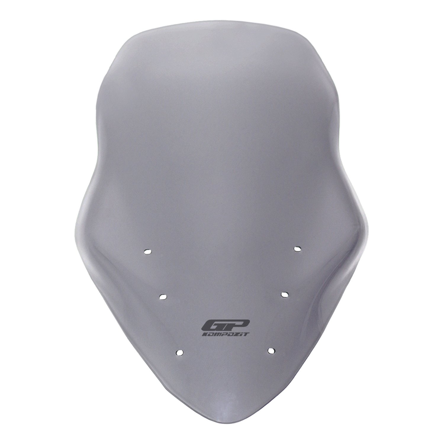 GP Kompozit Bajaj Dominar 250 / 400 2017-2024 Uyumlu Ön Tur Camı Füme 59 cm