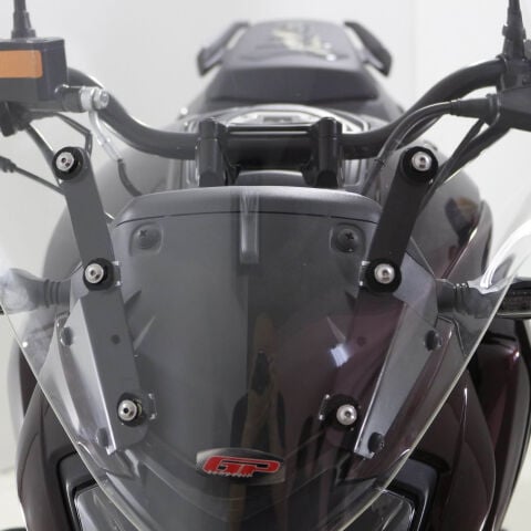 GP Kompozit Bajaj Dominar 250 / 400 2017-2026 Uyumlu Ön Tur Camı Füme