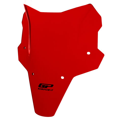GP Kompozit Honda CB750 Hornet 2025-2026 Uyumlu Ön Cam Kırmızı