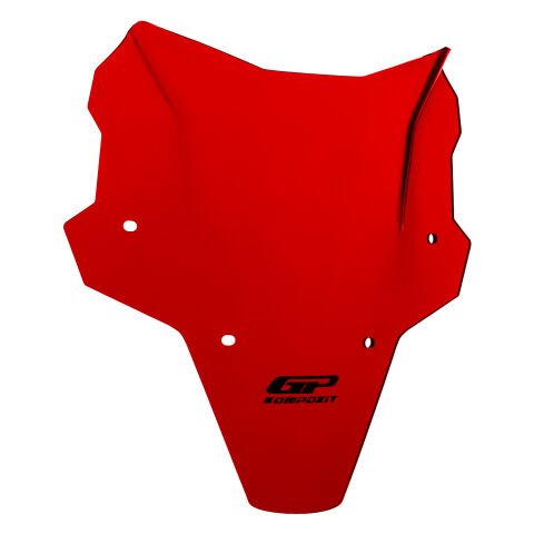 GP Kompozit Honda CB750 Hornet 2025-2026 Uyumlu Ön Cam Kırmızı