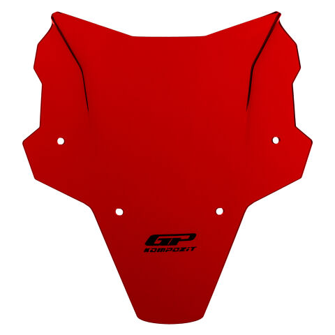 GP Kompozit Honda CB750 Hornet 2025-2026 Uyumlu Ön Cam Kırmızı