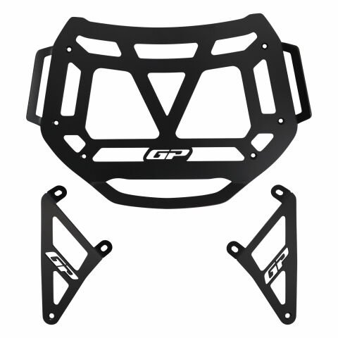 GP Kompozit Honda XL750L Transalp 2023-2025 Uyumlu Çanta Üstü Demiri Siyah