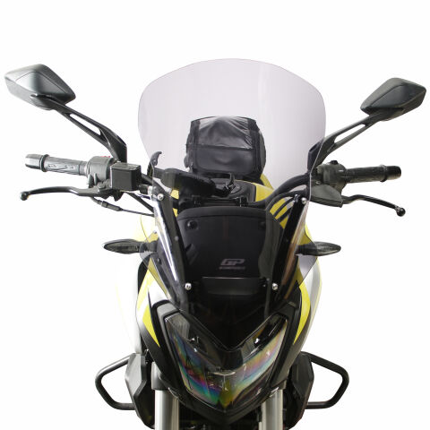 GP Kompozit Bajaj Dominar 250 / 400 2017-2026 Uyumlu Ön Cam Füme