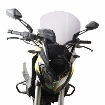 GP Kompozit Bajaj Dominar 250 / 400 2017-2024 Uyumlu Ön Cam Füme 48 cm