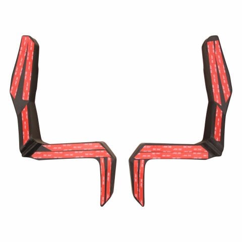 GP Kompozit Honda ADV 350 2023-2026 Uyumlu Üst Bacak Koruma Siyah