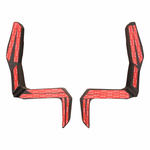 GP Kompozit Honda ADV 350 2023-2026 Uyumlu Üst Bacak Koruma Siyah