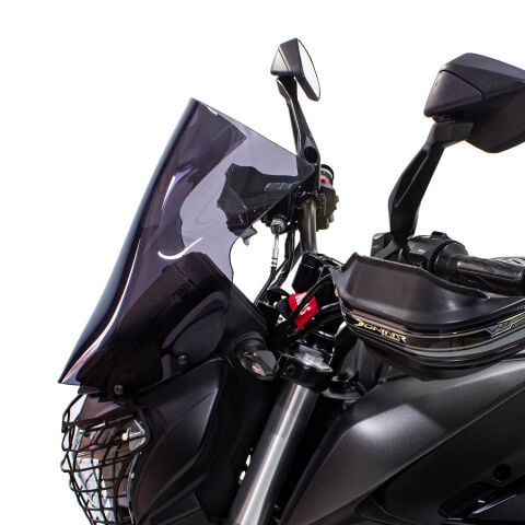 GP Kompozit Bajaj Dominar 250 / 400 2017-2026 Uyumlu Kısa Ön Cam Şeffaf