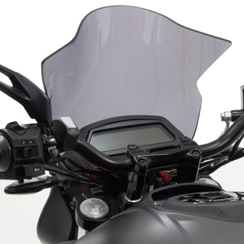 GP Kompozit Bajaj Dominar 250 / 400 2017-2026 Uyumlu Kısa Ön Cam Şeffaf