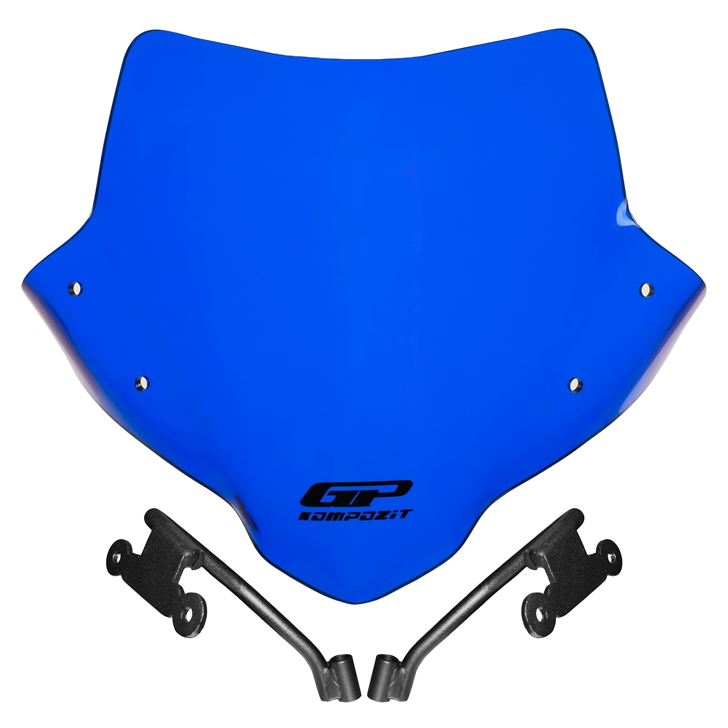 GP Kompozit Honda CB500 Hornet 2024-2025 Uyumlu Ön Cam Mavi