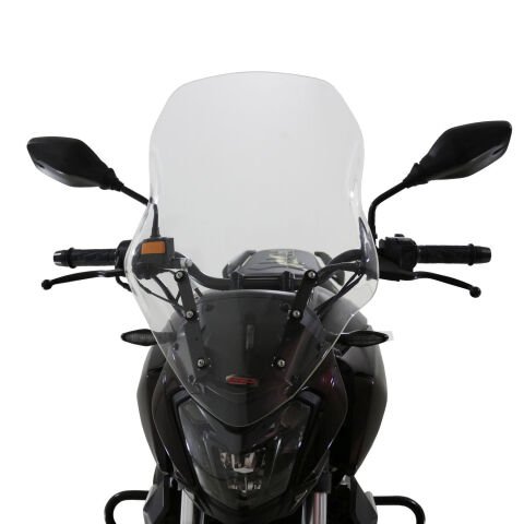 GP Kompozit Bajaj Dominar 250 / 400 2017-2026 Uyumlu Ön Tur Camı Şeffaf