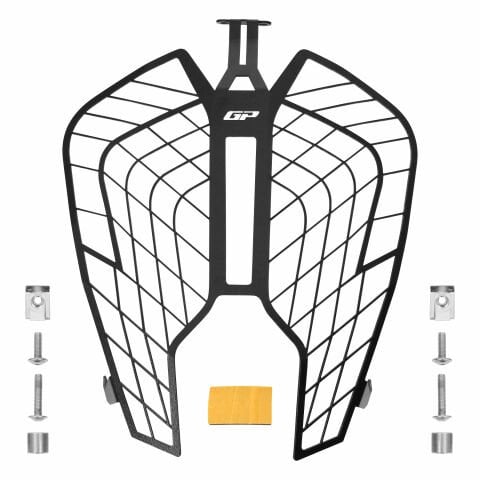 GP Kompozit KTM 1290 Super Adventure S/R 2021-2024 Uyumlu Far Koruma Siyah