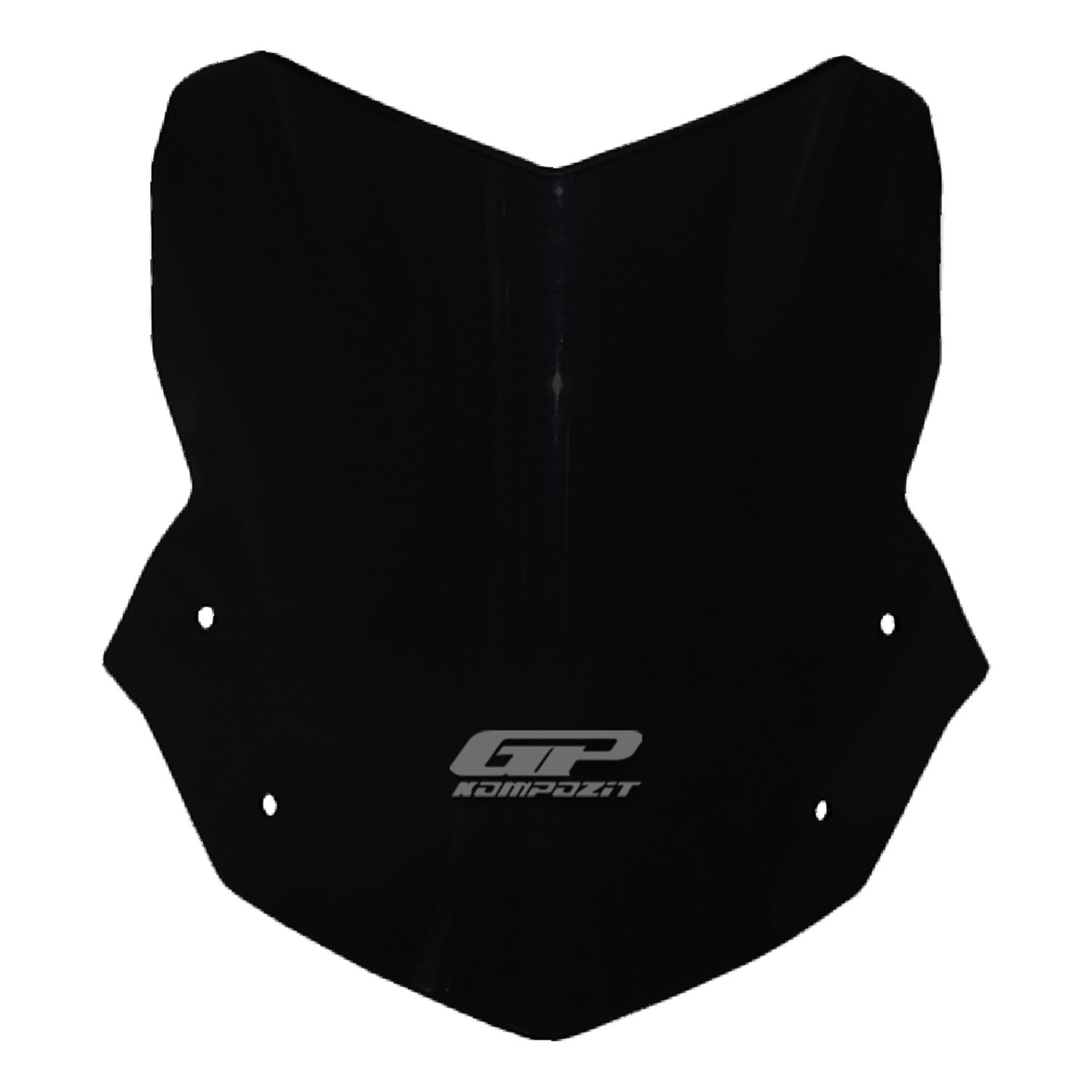 GP Kompozit Yamaha MT-09 2013-2016 Uyumlu Ön Cam Siyah