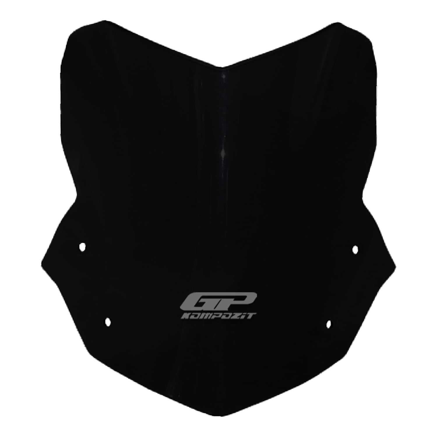 GP Kompozit Yamaha MT-09 2013-2016 Uyumlu Ön Cam Siyah