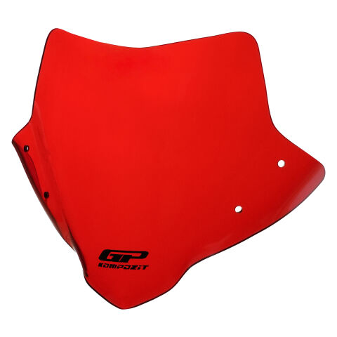 GP Kompozit Honda CB500 Hornet 2024-2025 Uyumlu Ön Cam Kırmızı