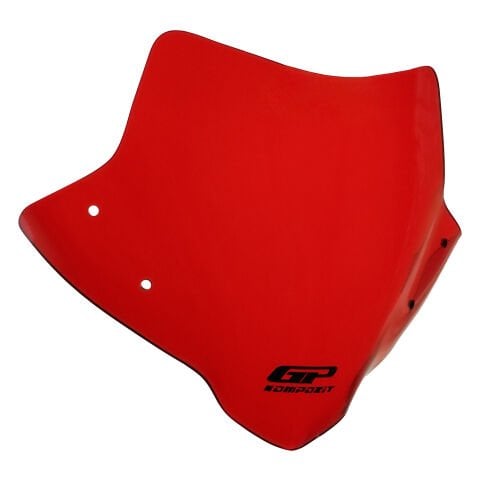 GP Kompozit Honda CB500 Hornet 2024-2025 Uyumlu Ön Cam Kırmızı