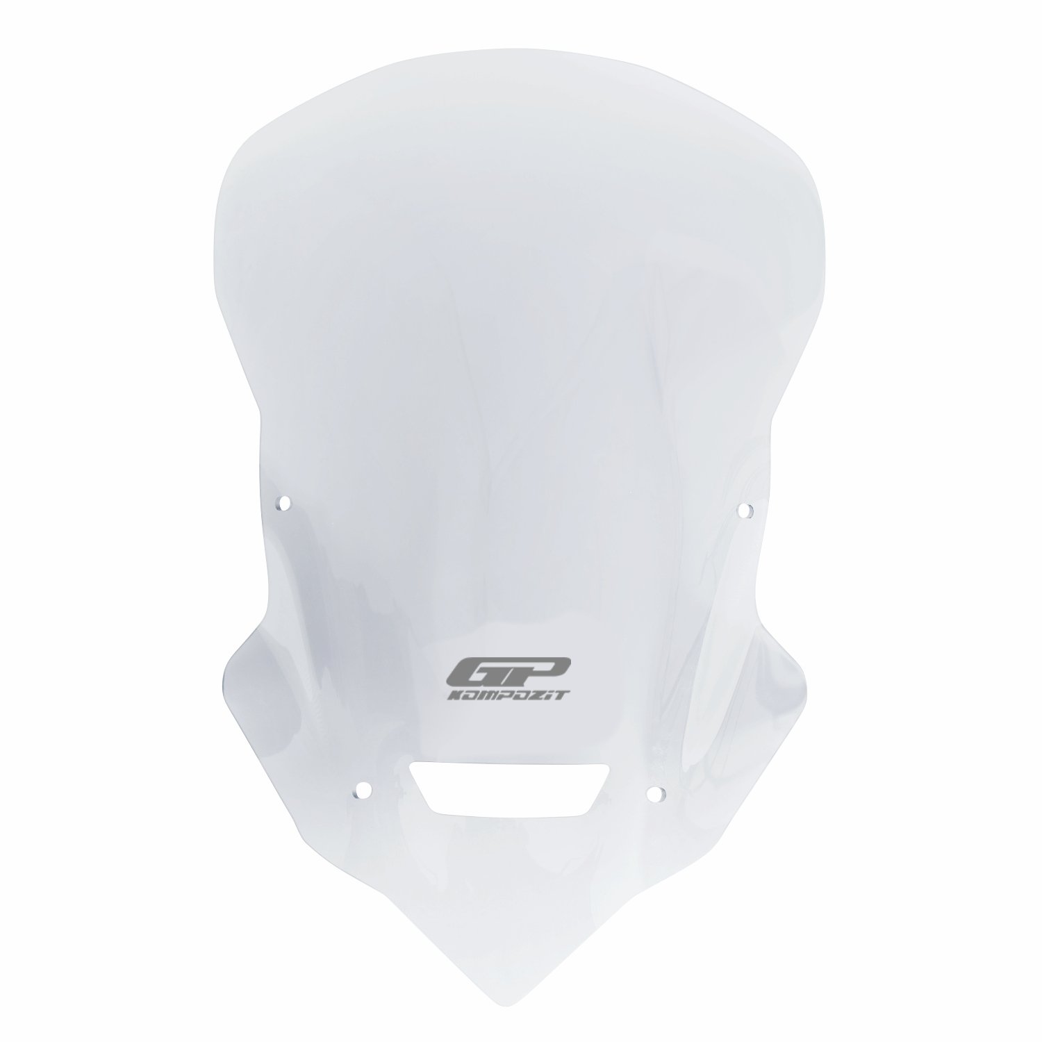 GP Kompozit Bajaj Dominar 250 / 400 2017-2024 Uyumlu Ön Cam Şeffaf 48 cm