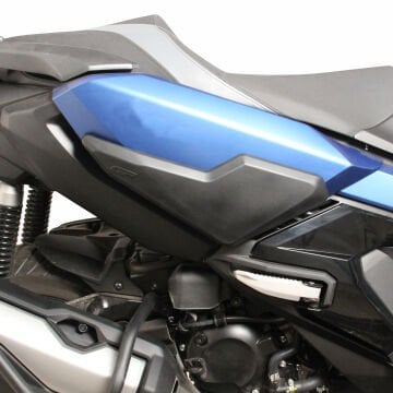 GP Kompozit Honda ADV 350 2023-2025 Uyumlu Üst/Alt Bacak ve Grenaj Koruma Seti Siyah
