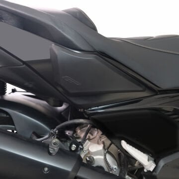 GP Kompozit Yamaha XMAX 250 2023-2024 Uyumlu Bacak ve Sele Altı Grenaj Koruma Seti Siyah