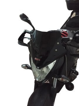 GP Kompozit Bajaj Pulsar NS 200 2011-2024 Uyumlu Spor Cam Siyah
