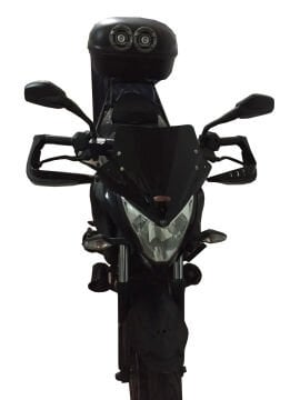 GP Kompozit Bajaj Pulsar NS 200 2011-2024 Uyumlu Spor Cam Siyah